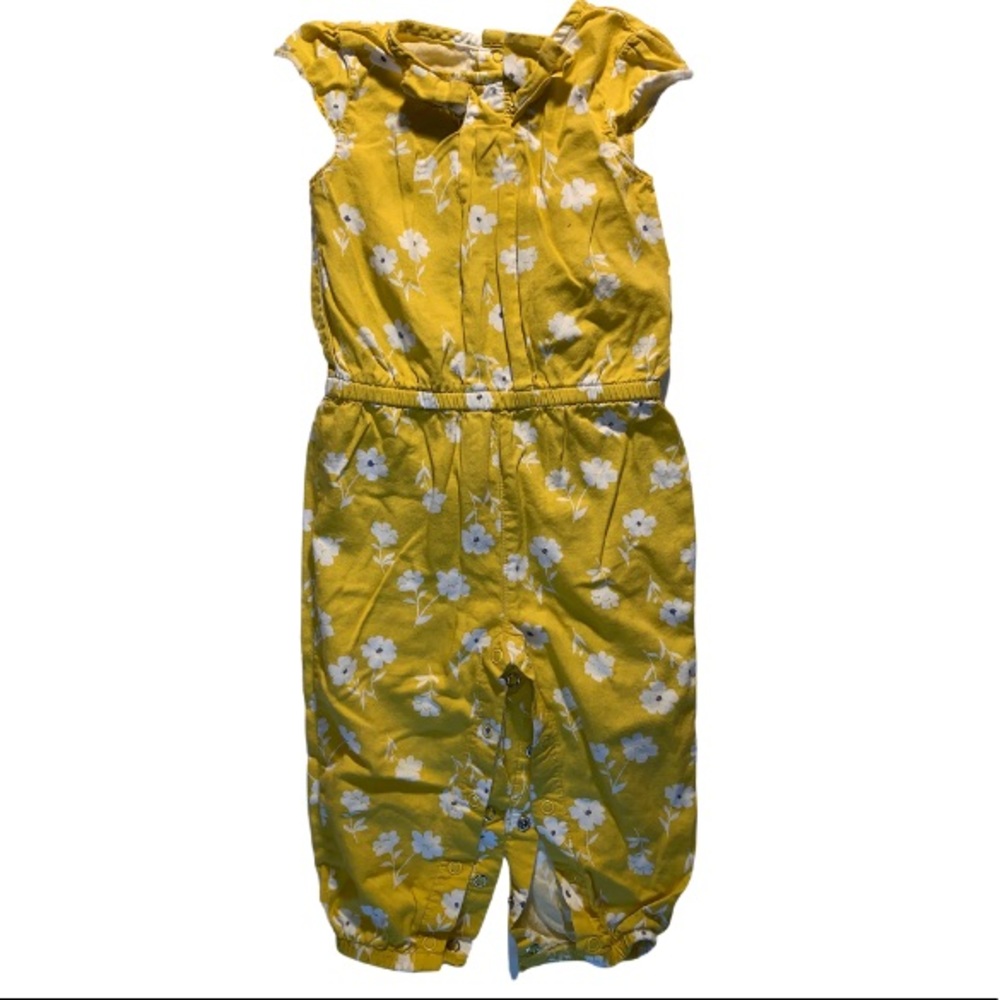 Yellow romper